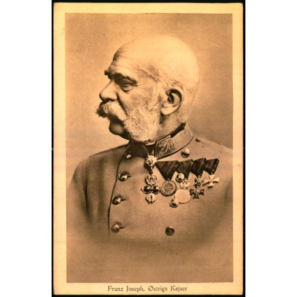 Franz Joseph - Østrigs Kejser - J.J.N. 8922 - Ubrugt
