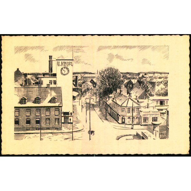 Nyk�bing F. - Ved Torvet - Stender u/n - Ubrugt