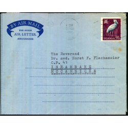 Luftpost Brev fra Uganda til Mocambique - 10 - 2 - 67