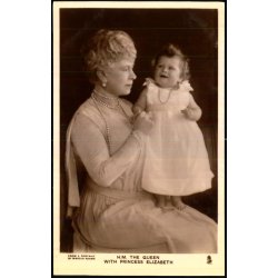 Dronningen med Prinsesse Elizabeth - Ubrugt
