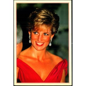 Diana Princess af Wales. - Ubrugt