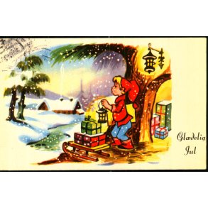 Dam - Gl�delig Jul - Jali Serie 1292 - Brugt