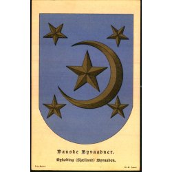 Danske Byvaabner - Nyk�bing Sj�lland  Byvaaben - Fritz Benzen 41 - Ubrugt