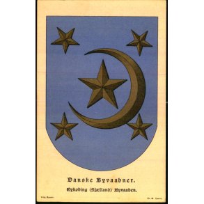 Danske Byvaabner - Nyk�bing Sj�lland  Byvaaben - Fritz Benzen 41 - Ubrugt