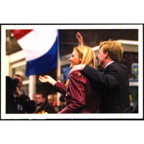 Prins Willem Alexander - Maxima - Haagsche u/n - Ubrugt