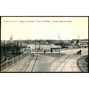 K�benhavn - Udsigt over Rheden - u/n - Brugt - Svagt hj�rne !