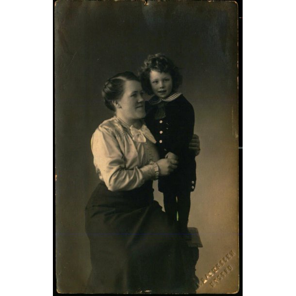 J�rgen &amp; Helene - Fotokort I. Rasmussen - Nysted u/n - Ubrugt