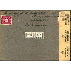 Efterkrigs Censurbrev fra Tyskland  30 - 9 - 48 - Til Nrre-Nebel