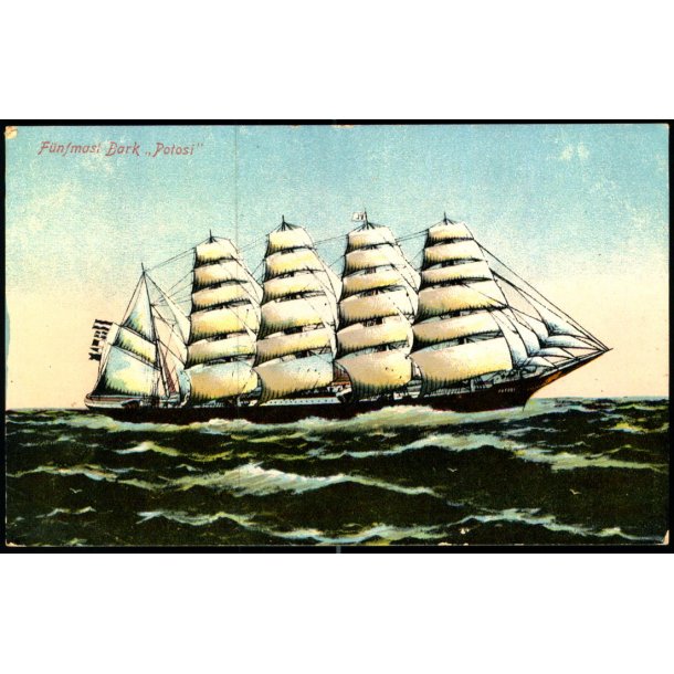 Fnimast Bark "Potosi" - Glckstadtt &amp; Mnden 30930 - Ubrugt