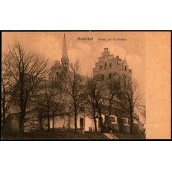 Middelfart - Kirken set fra Havnen - J.G. Kreutzers Papir u/n - Ubrugt