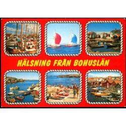 Postkort fra Sverige - Kassestempel Fra Sverige 18 - 8 - 87