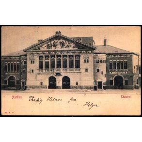 Aarhus - Teateret - W.K.F. u/n - Brugt