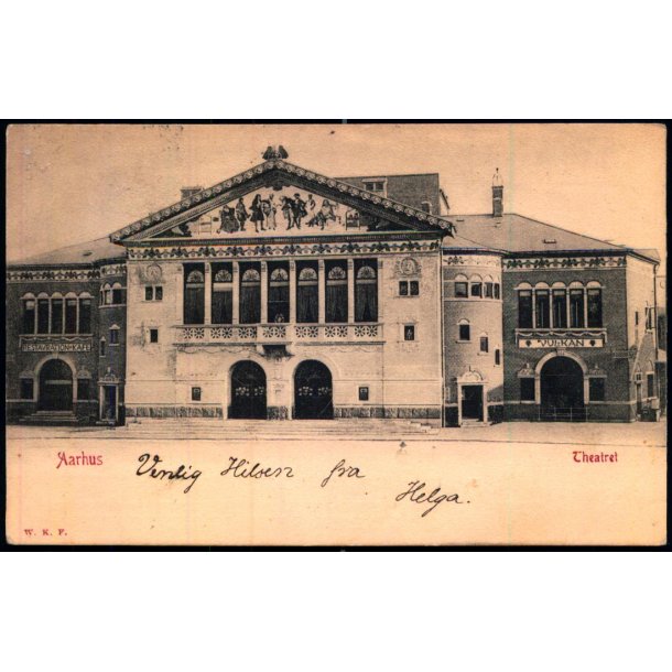 Aarhus - Teateret - W.K.F. u/n - Brugt