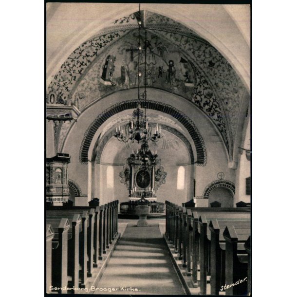 Broager - Kirke - Stender S. 1046 K - Ubrugt