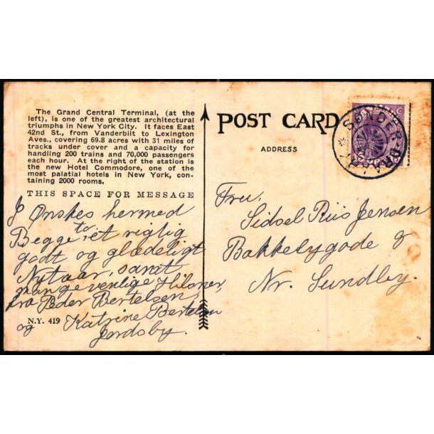 SNDER - DRAABY p Postkort