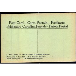 Paris - 14. Juli 1919 - Ubrugt