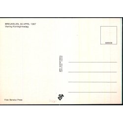 Dronning Beatrix - Prins Claus - Holland -  spanjersberg 009 - Ubrugt