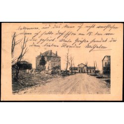 Feldpostkarte - K.D. Feldpost   23 -6 -17 - Til Apenrade - Billedside :  Challerange Bahnhof