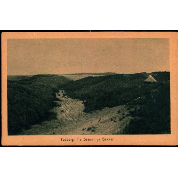 Faaborg - Fra Svanninge Bakker - David I. Bager u/n - Ubrugt