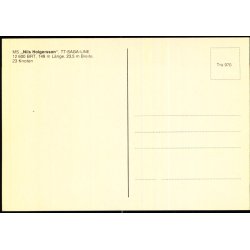 M/S "NILS HOLGERSSON" - TT Saga Line - Tra 970 - Ubrugt