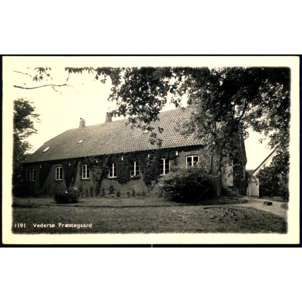 Veders� Pr�steg�rd - Fotokort 1191 - Ubrugt