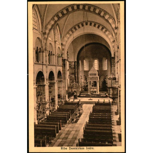 Ribe Domkirkes Indre - A. Lauridsen 88 - Ubrugt