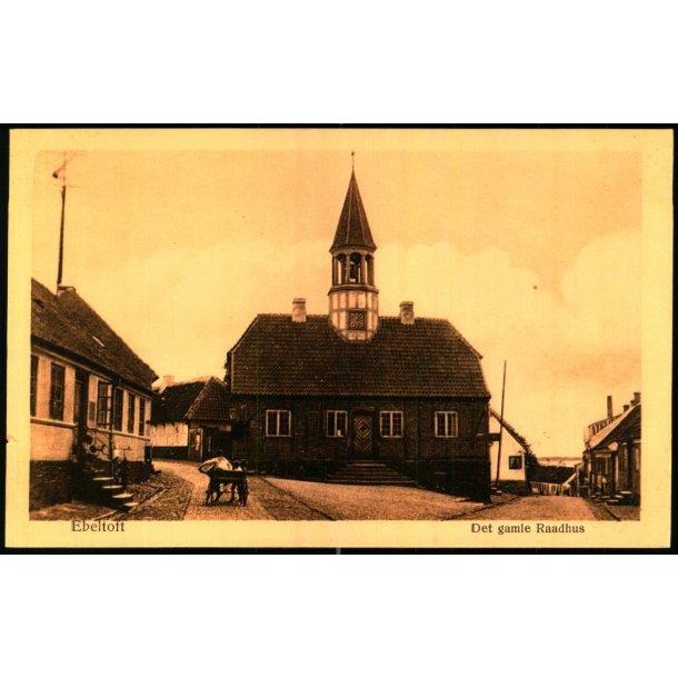 Det gamle Raadhus -  Ebeltoft - Ebeltoft Bogh. u/n - Ubrugt