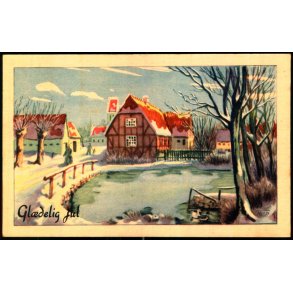 Hans Christian Petersen - Gldelig jul - F.D.B. Papir Serie 1202 - Brugt