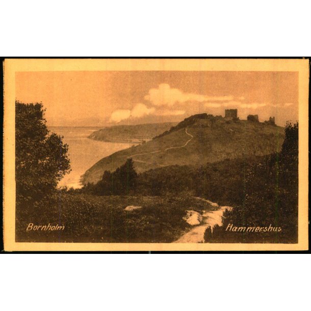 Bornholm - Hammershus - Frits Srensen. 2571 - Ubrugt