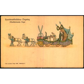 Haandvrkerfestens Vogntog - Skrdderlavets Vogn - A. Jacobsen u/n - Ubrugt