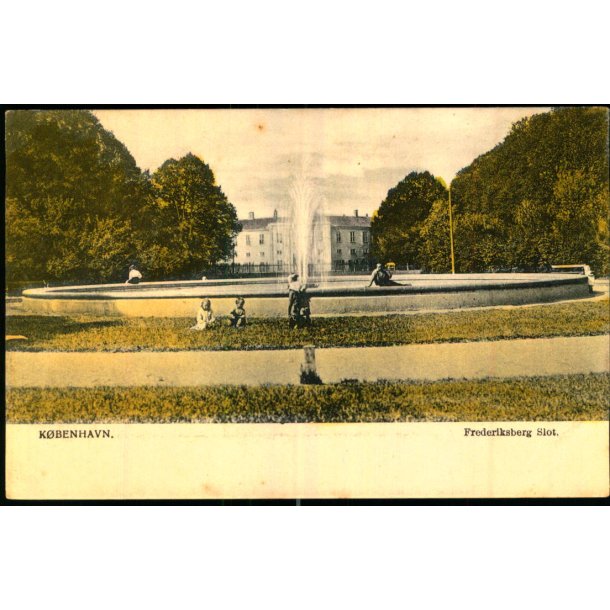 Kbenhavn - Frederiksberg Slot - Peter Alstrup 486 - Ubrugt