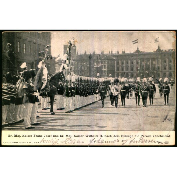 Kaiser Franz Joseph und Kaiser Wilhelm II - No 463 - Brugt