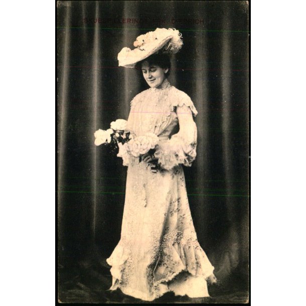 Skuespillerinde Frk.  Diedrich - Sk.B. og kf. 2494 - Brugt