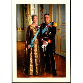 Dronning Margrethe og Prins Henrik - Trojaborg ROY 11 - Ubrugt