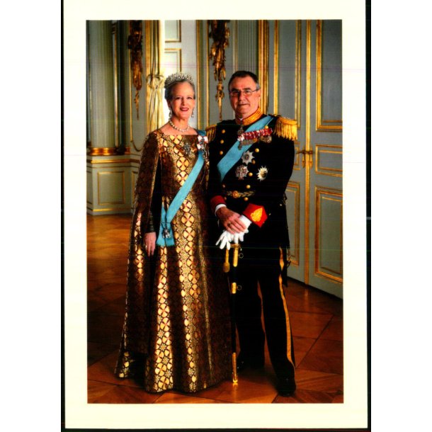 Dronning Margrethe og Prins Henrik - Trojaborg ROY 11 - Ubrugt