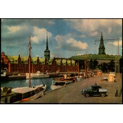 K�benhavn - B�rsen og Christiansborg Slot - Dancolor 48 - Ubrugt