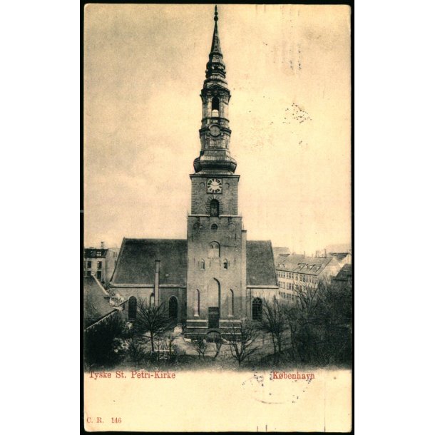Kbenhavn - Tyske Sct. Petri Kirke - C.R. 148
