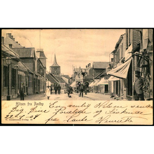 Hilsen fra R�dby - W. Carstensens Forlag 46 - Brugt