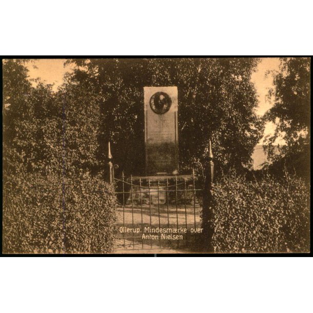 Ollerup - Mindesm�rke over Anton Nielsen - A. R.  Brydegaard 45483 - Ubrugt