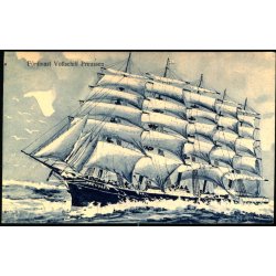 Fnimast Vollchiff "Preussen" - Glckstadtt &amp; Mnden 37988 - Ubrugt