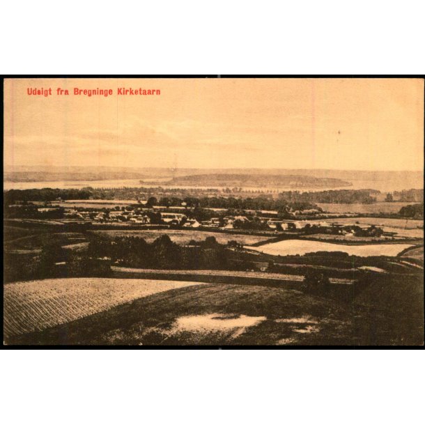 Udsigt fra Bregninge Kirketaarn - Chr. G. Kielberg 4 - Ubrugt