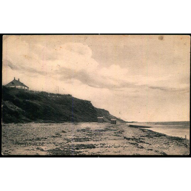 Tisvilde - Strandbakker ved Helene Kilde  - Albert Jensens Bogh. 7057 - Brugt