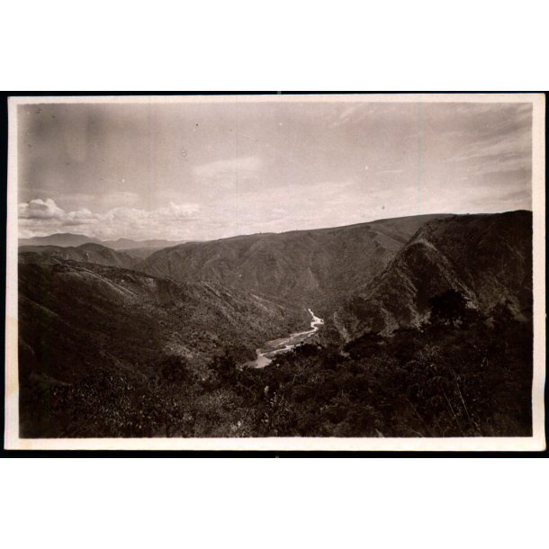 Congo Belge - Gorges de la Ruzizi - route automobile Costermanville Uvira - Fotokort 7/6 - Ubrugt