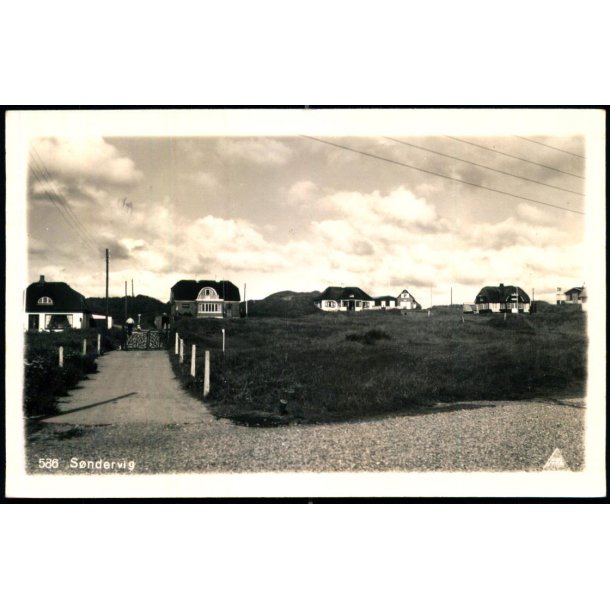 S�ndervig - Fotokort Pors 586 - Brugt