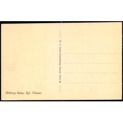 Holbergs Statue - Kgl. Theater - N.C. Leises Kunstforlag 40