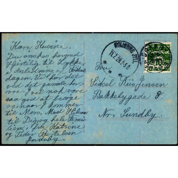 SNDER - DRAABY p Postkort