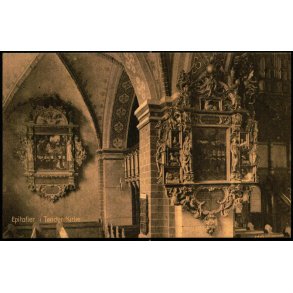 Epitafier i T�nder Kirke - V. Kielers Bogh. 54910 - Ubrugt
