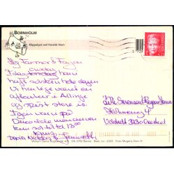 Bornholm - Klippekyst ved Haralds Havn - W. Dams Bogh. 6343 - Brugt