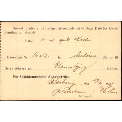 Skjoldnsholm Skovdistrikt - u/n - Brugt.