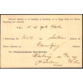 Skjoldnsholm Skovdistrikt - u/n - Brugt.